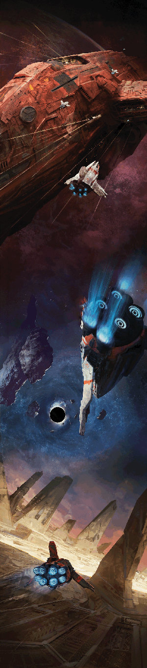 Illustration for article titled This Space Opera Book Is Pure Insane Fun